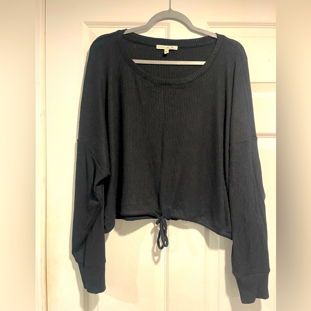 Dark Blue Express long sleeve shirt